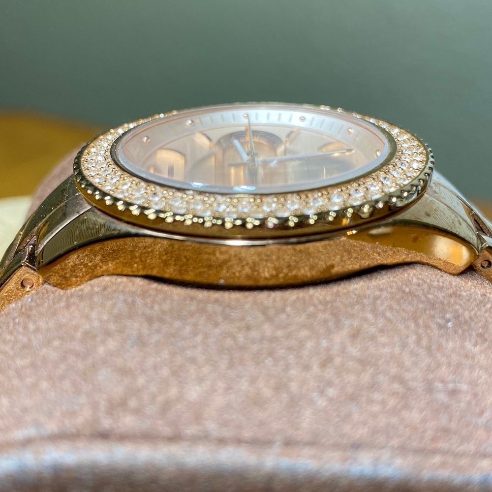 FOSSIL Stella Multifunction Rose-Tone Stainless Steel Watch - Picture 4 of 12